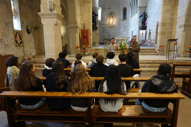 Mise en avant Rencontres avec les Freres Franciscains des BTS premiere annee 17 09 2026