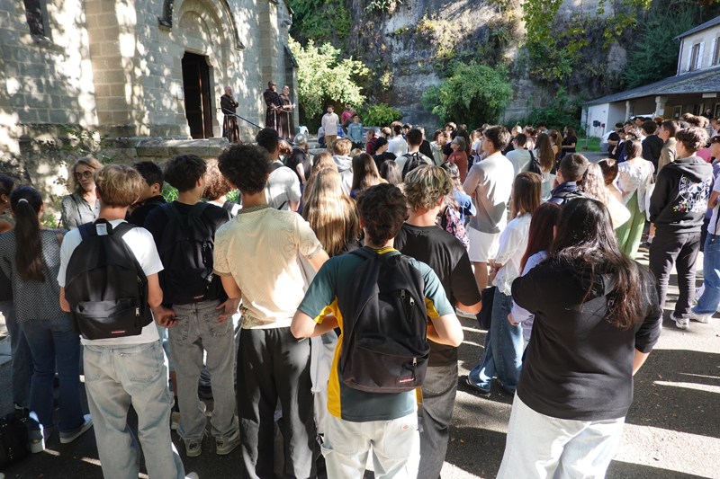 Mise en avant Rencontres avec les Freres Franciscains des CAP1 EPC et des 2nde