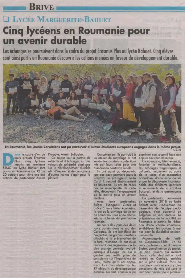 La Vie correzienne le 1er novembre 2019