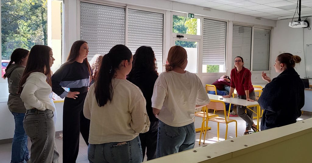 Intervention classe de 1 ASSP 17 10 2025 Mise en avant