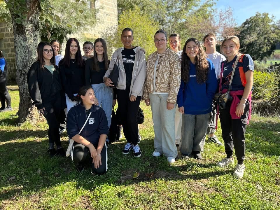 Les eleves de seconde aux Bourriottes 25 09 2025 Mise en avant