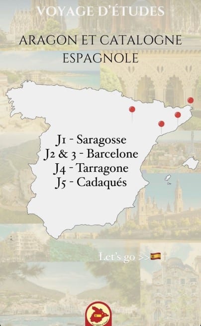 Ouverture internationale 1535 BTS Tourisme en voyage d'études en Catalogne - 02-04-2024 - Photo 2