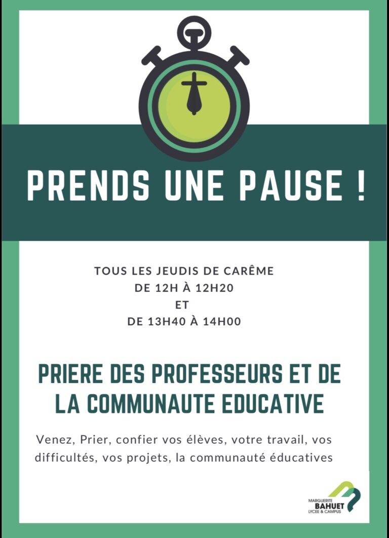 Careme Prends une pause tous les jeudis