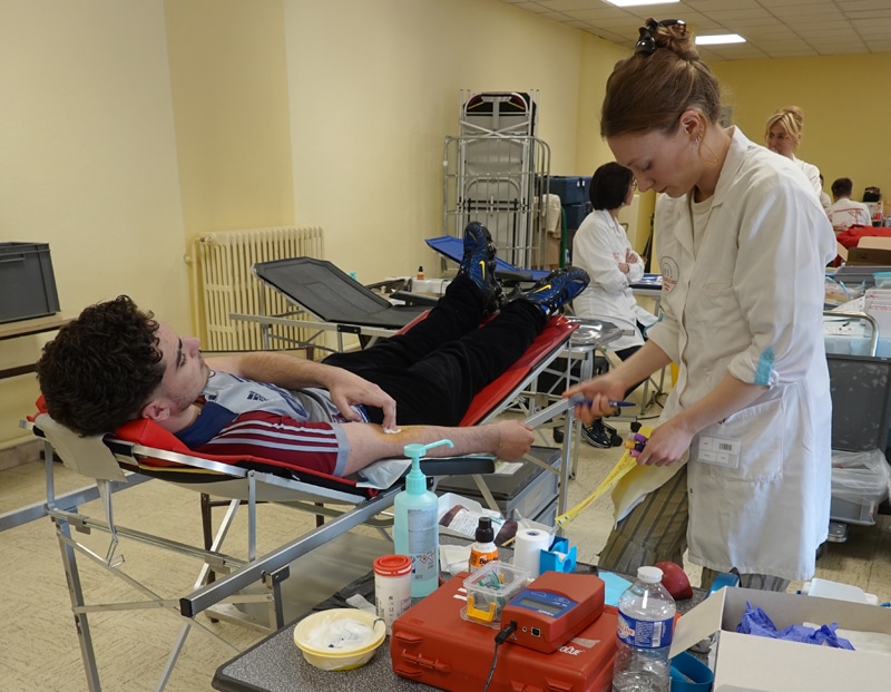 Don du sang le mardi 24 mars 2026 au Lycee BAHUET Mise en avant