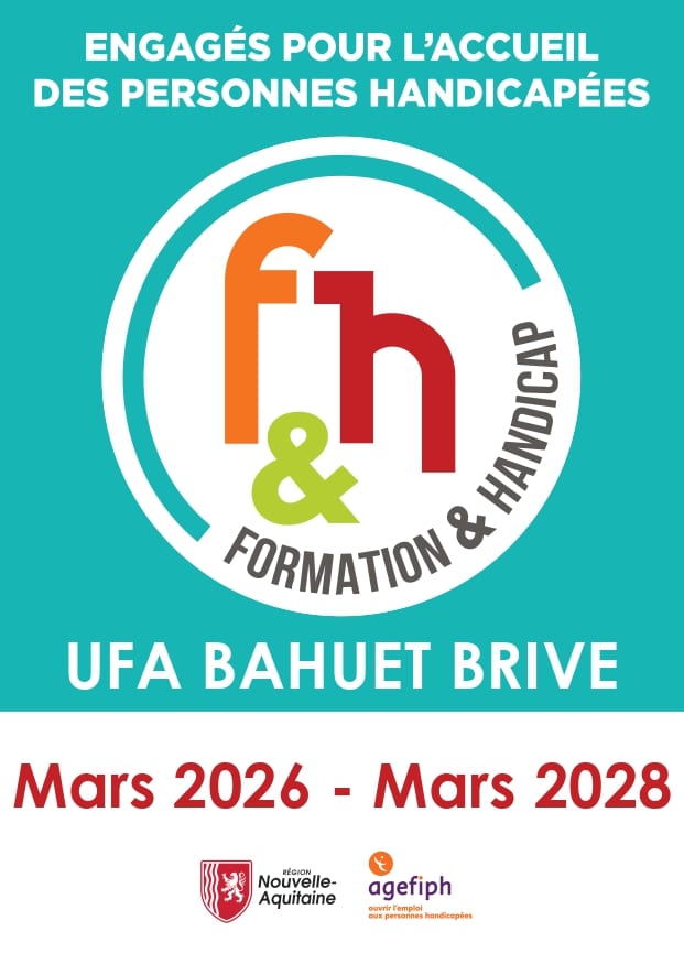 Logo 2026 UFA BAHUET BRIVE Mars 2026 Mars 2028