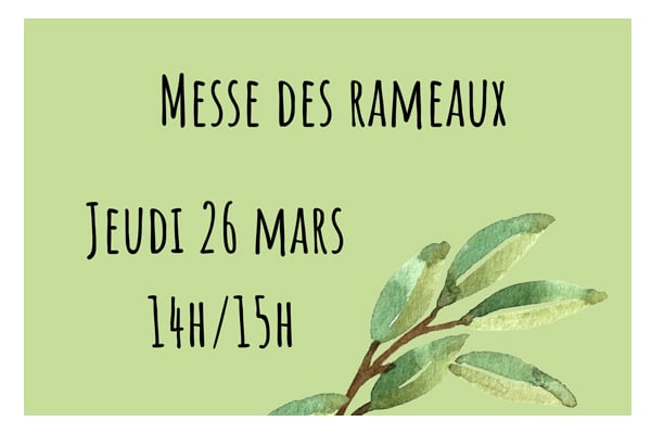 Messe des rameaux