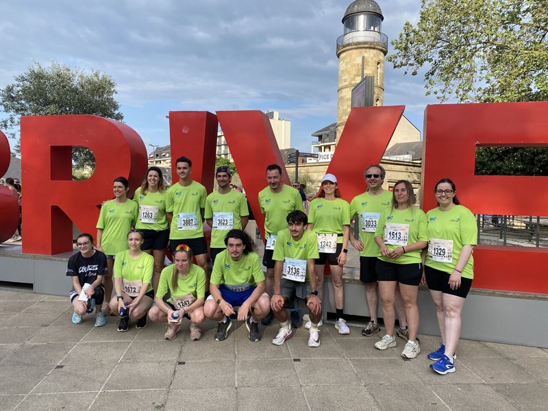 Le lycee Bahuet a couru les 10 km de Brive le samedi 25 avril 2026 Mise en avant