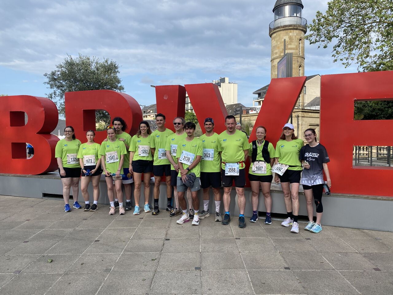 Le lycee Bahuet a couru les 10 km de Brive le samedi 25 avril 2026 Photo 2