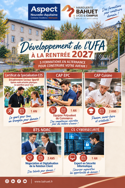 Affiche UFA Rentree 2027